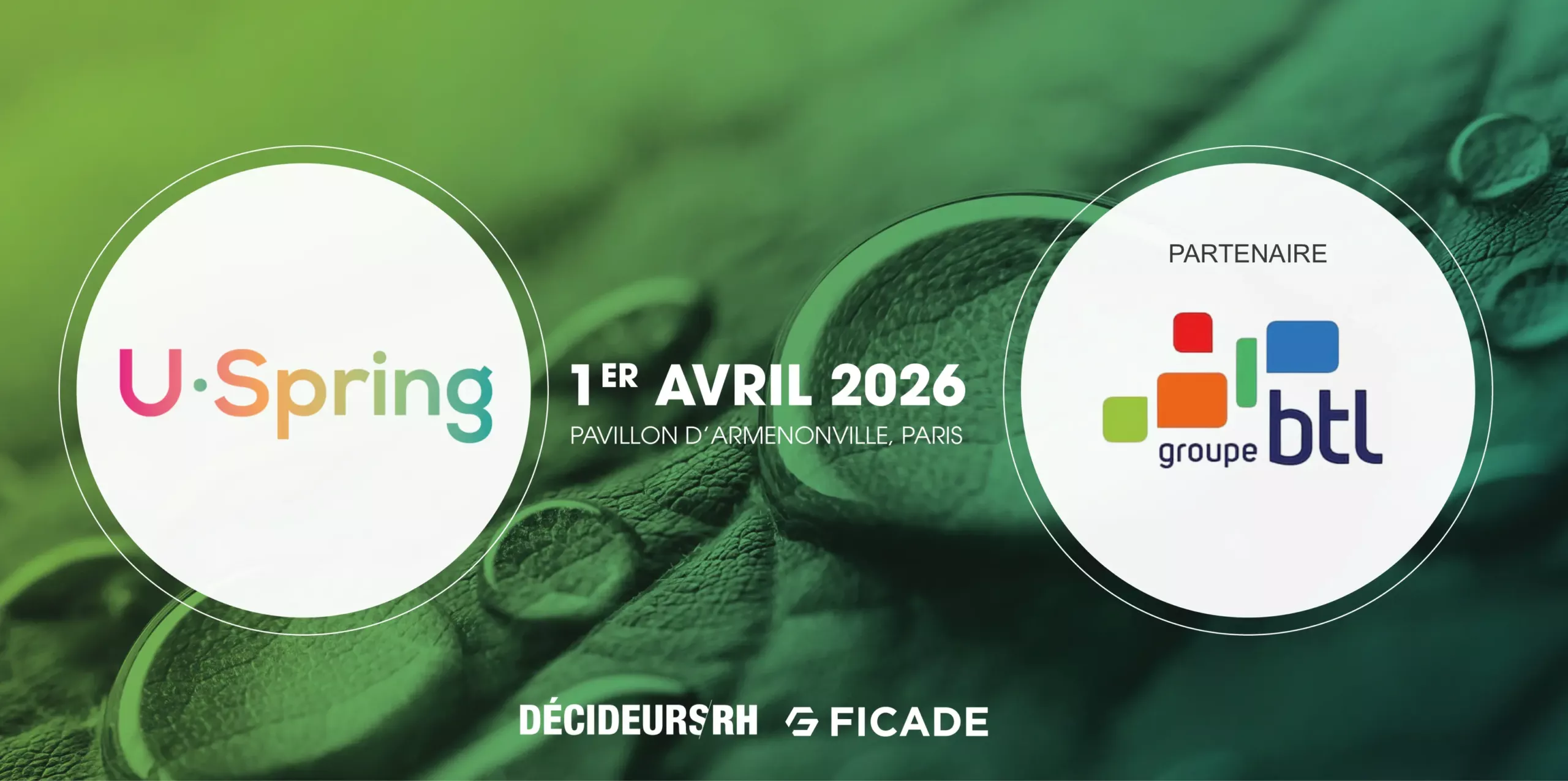 GROUPE BTL est partenaire U-Spring pour la conference 2026